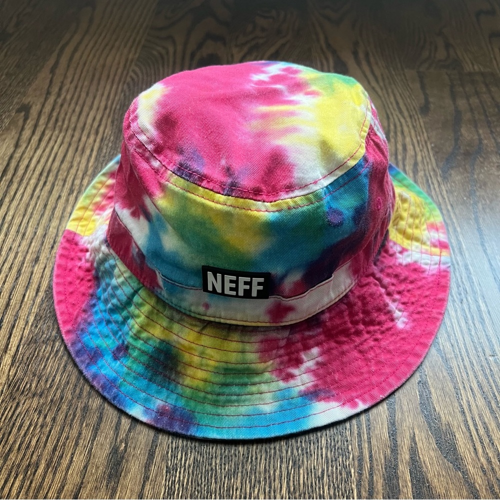 NEFF Zumiez Men’s Tie Dye Rave Music Festival Bucket Hat